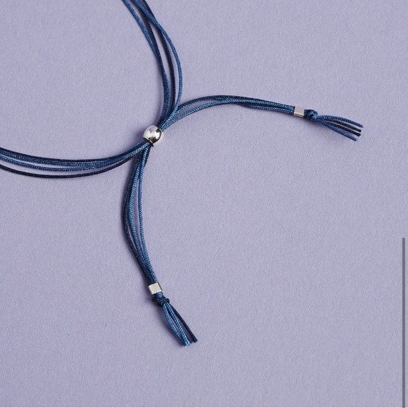 Unopened NTW Dogeared Friendship Bracelet - Blue and Gold - Picture 5 of 7